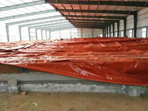 紅膜軟體沼氣池