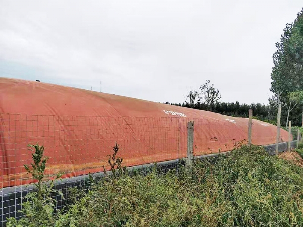 紅膜軟體沼氣池