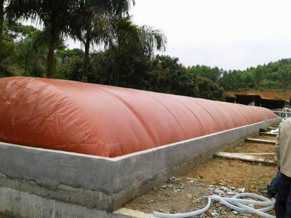 紅膜軟體沼氣池